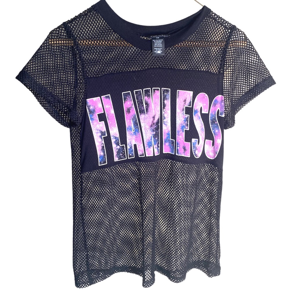 Rue21 Black Jersey knit tee size XS